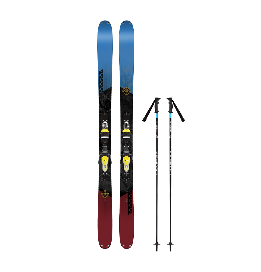 Adult Expert All Mountain Freestyle Skis